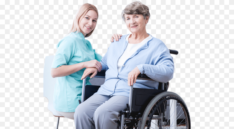 Care Of Older People Caregiver Image With No Old Age, Adult, Female, Person, Woman Free Png Download