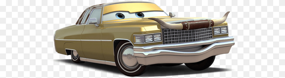 Download Cars Movie Cars Tex Dinoco, Car, Sedan, Transportation, Vehicle Png