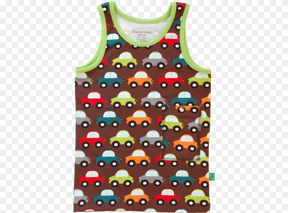 Download Cars Pump Top Active Tank Full Size Active Tank, Clothing, Tank Top, Pattern Png