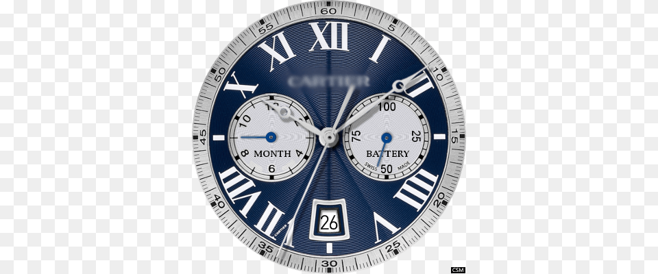 Download Cartier Blue Petrovaradin Fortress, Wristwatch, Arm, Body Part, Person Free Png