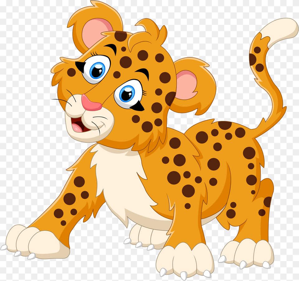 Download Cartoon Animals And Children Vector Soloveika Buddha Fun Food, Animal, Cheetah, Mammal, Wildlife Png