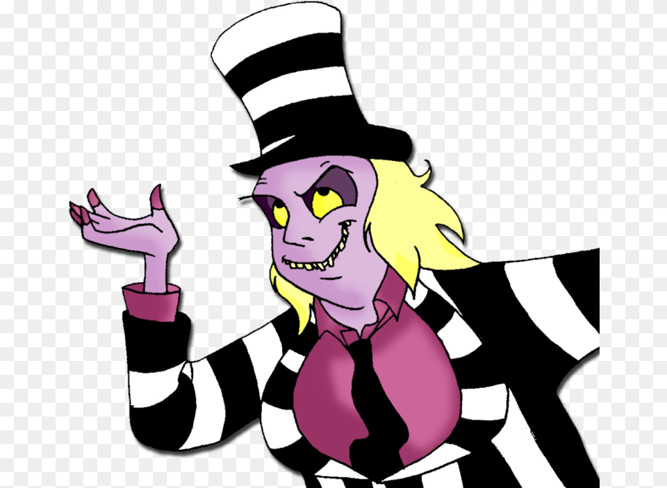 Cartoon Beetlejuice Beetlejuice Transparent, Book, Comics, Publication, Baby Free Png Download