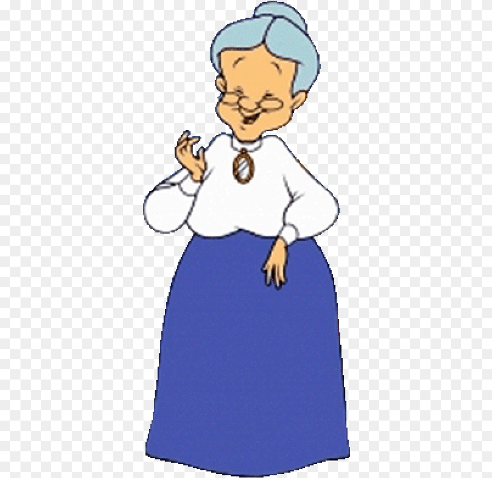 Download Cartoon Grandma Images Background Granny From Looney Tunes, Person, Face, Head Free Transparent Png