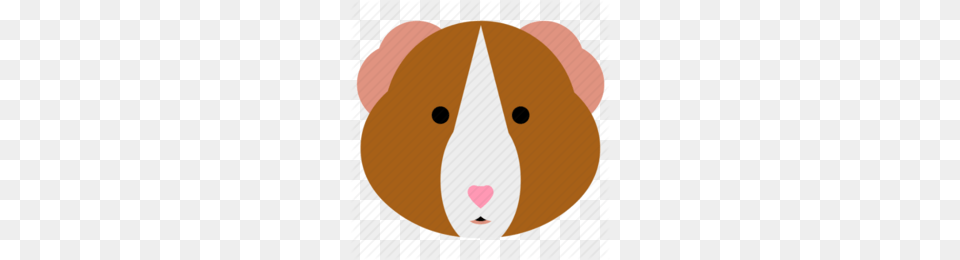 Download Cartoon Guinea Pig Head Clipart Guinea Pig Clip Art Pig, Snout, Food, Ping Pong, Ping Pong Paddle Free Png