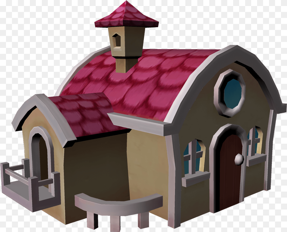 Download Cartoon Houses Hd Playset, Dog House, Architecture, Building, Housing Png Image