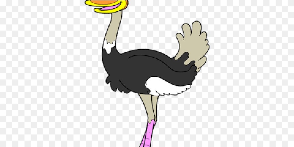 Download Cartoon Ostrich Image With Ostrich Clipart, Animal, Bird, Smoke Pipe, Person Free Png