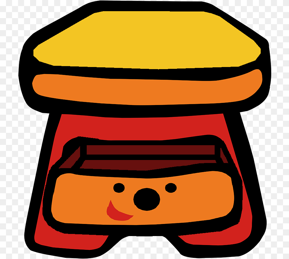 Download Cartoon Sidetable 3 Blues Blues Clues Table, Burger, Food Free Png