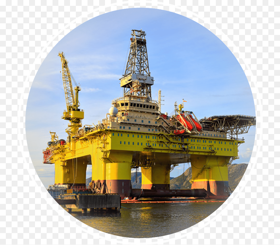 Case Study Oil Platform, Boat, Transportation, Vehicle, Machine Free Png Download