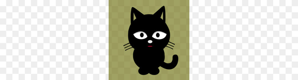 Download Cat Clipart Black Cat Domestic Short Haired Cat Clip Art, Animal, Mammal, Pet, Black Cat Free Png