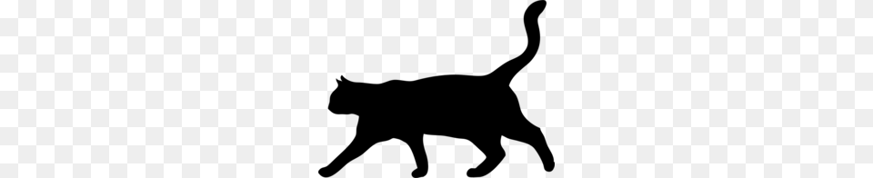 Download Cat Silhouette Clipart Cat Clip Art Catkitten, Gray Png