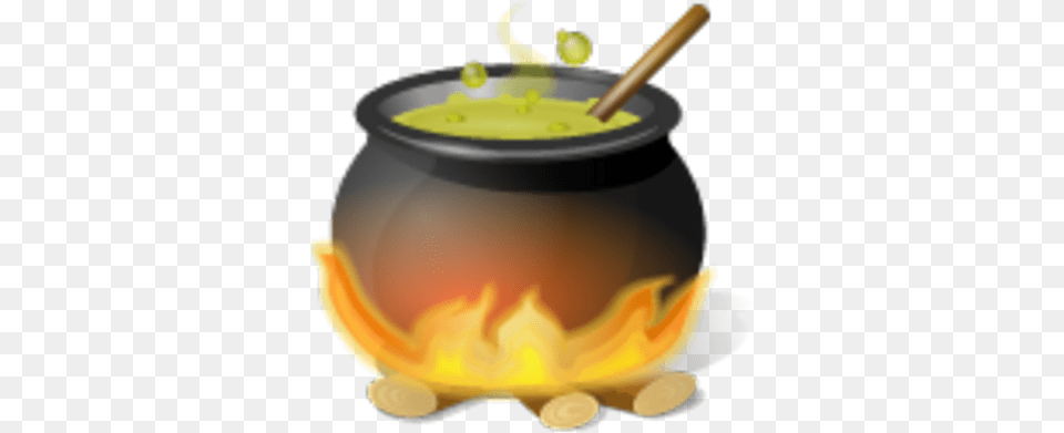 Download Cauldron Cauldron Image With No Caldeirao De Bruxa De Halloween, Dish, Food, Meal, Birthday Cake Free Png