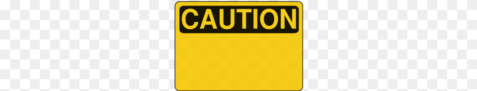 Download Caution Sign Template Clipart Traffic Sign Warning Sign, Symbol, Scoreboard Free Transparent Png