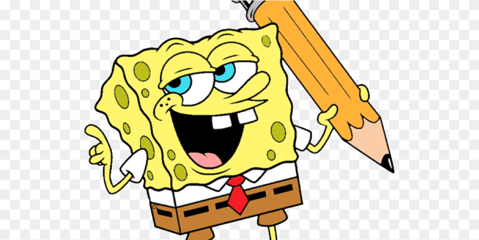 Caveman Clipart Spongebob Spongebob Clipart Pencil Free Png Download