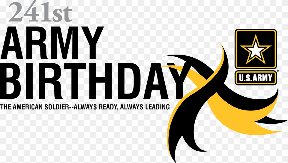 Download Celebrate The Us Army 241st Birthday Image Us Army Birthday 2018, Logo, Symbol, Dynamite, Weapon Free Png