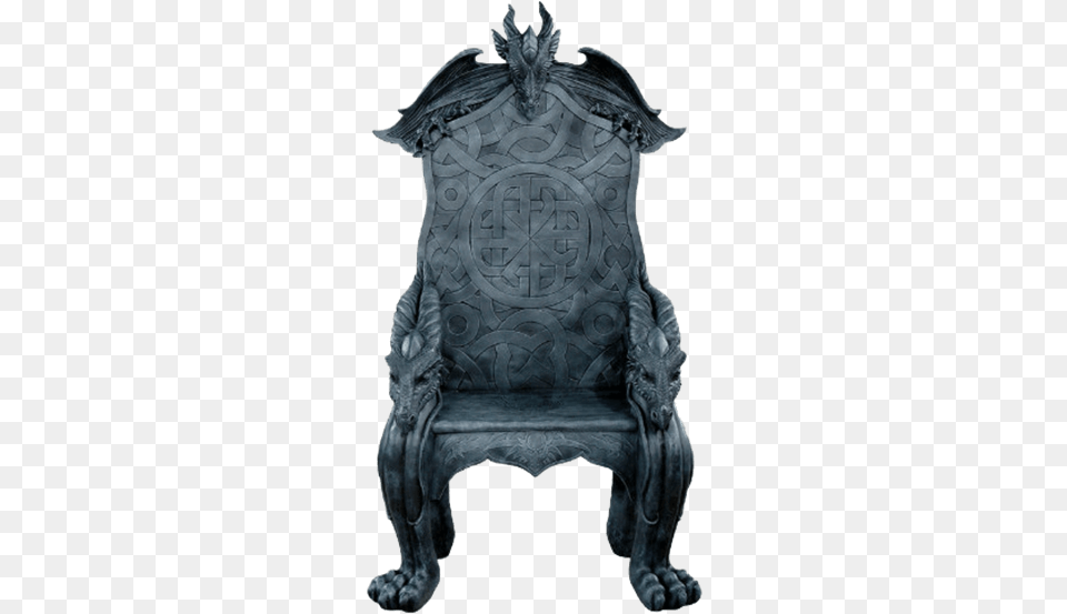 Download Celtic Dragon Throne Celtic Dragon Throne Chair Dragon Throne Chair, Furniture, Adult, Bride, Female Png Image