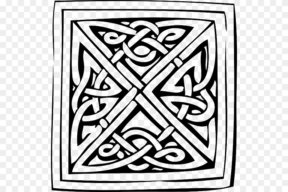 Download Celtic Knots Coloring Book Clipart Celtic Knot Ornament, Symbol Png