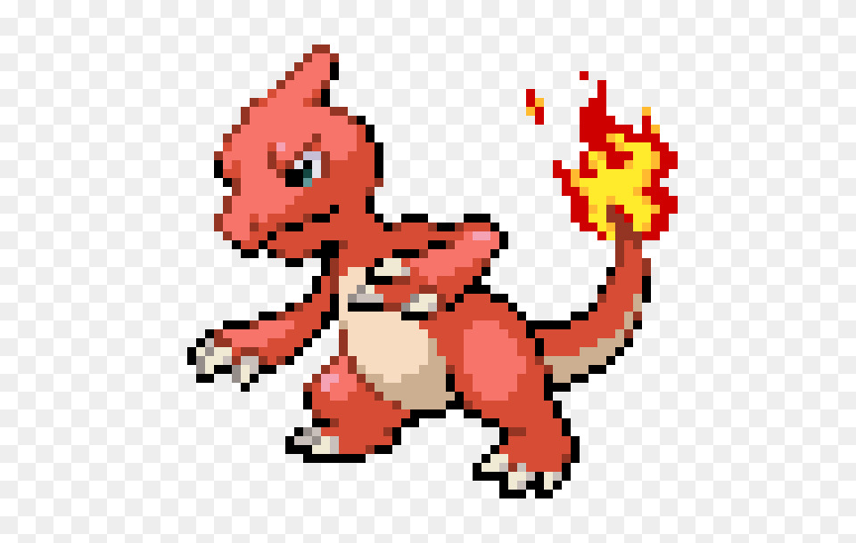 Download Charmeleon Charmeleon Pixel Fire Red, Dynamite, Weapon Free Png
