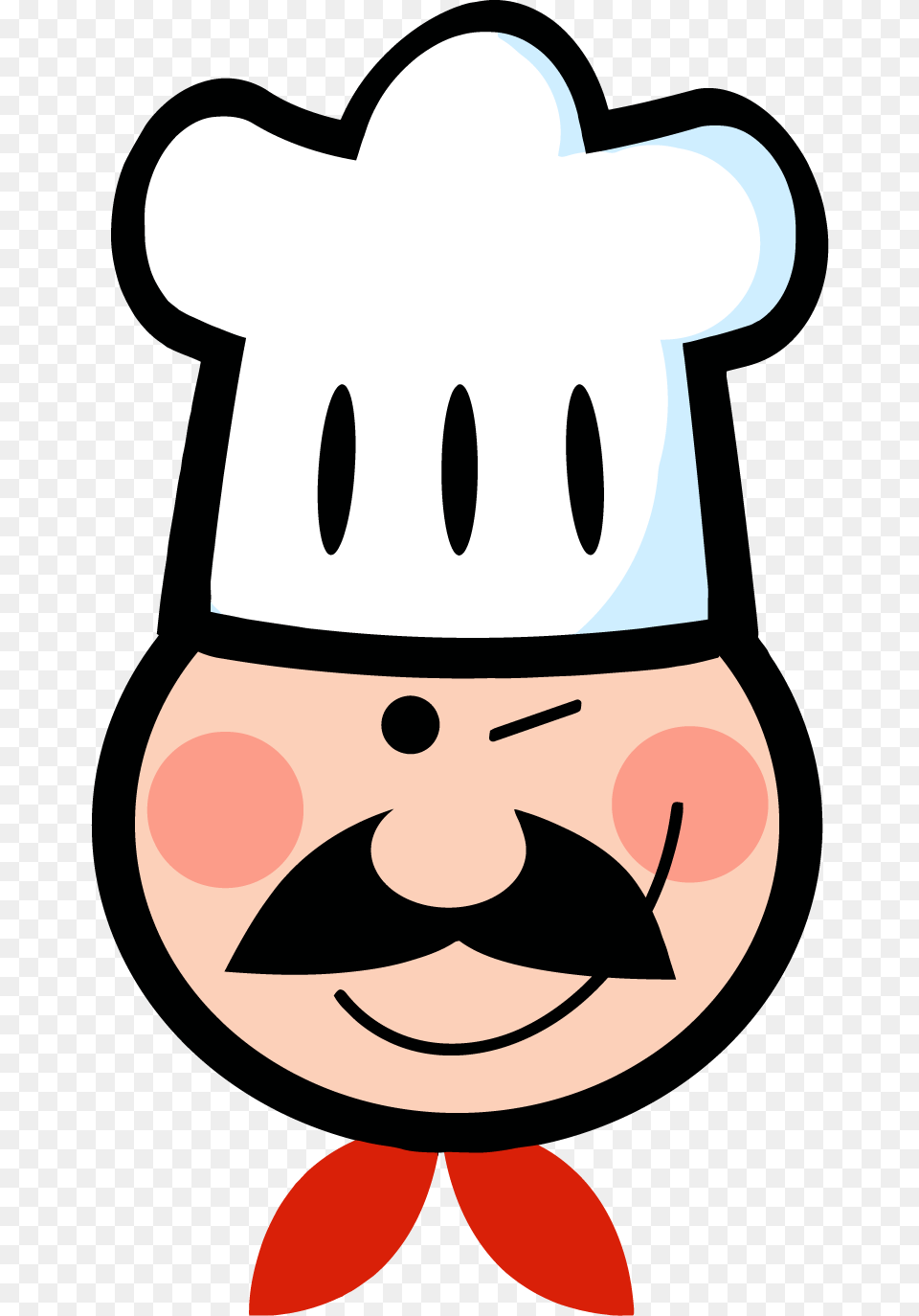 Download Chef Hat Clip Art Clipart Chef39s Uniform Chef Face Cartoon, Clothing, Head, Person, Baby Png