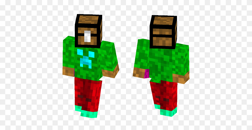 Chest Head Minecraft Skin For Superminecraftskins, Dynamite, Weapon Free Png Download