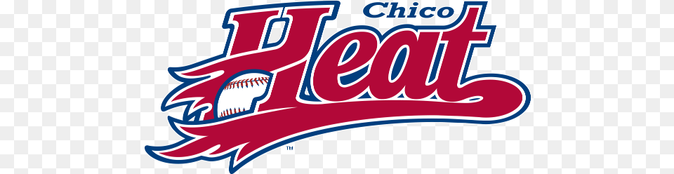 Download Chico Heat Baseball Logo Chico Heat Logo, Dynamite, Weapon, Text Free Png