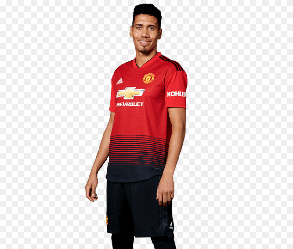 Download Chris Smalling Images Background Active Shirt, Clothing, T-shirt, Adult, Male Png