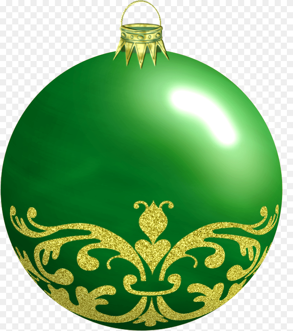 Download Christmas Bauble Image For Transparent Background Christmas Ornament, Green, Accessories Free Png