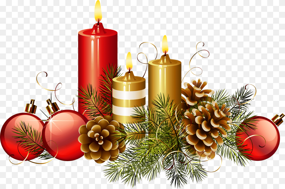 Download Christmas Candles Clipart Image Christmas Transparent Background Christmas Candle Clipart Png