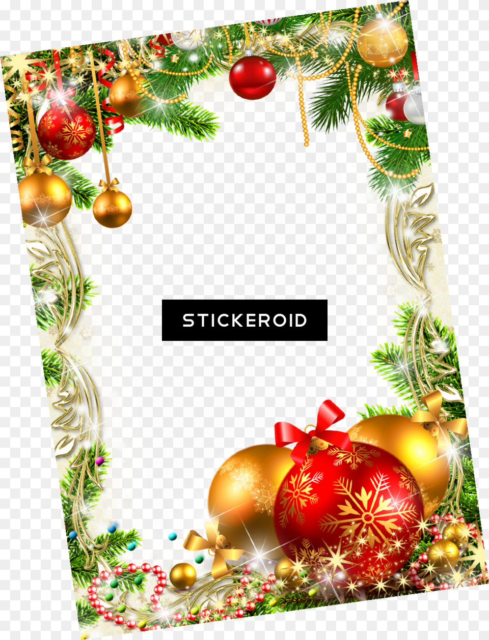 Christmas Decoration Christmas Christmas Photo Frame, Envelope, Greeting Card, Mail, Plant Free Png Download