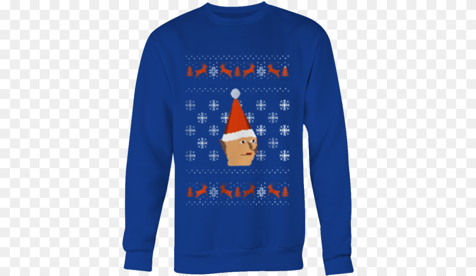 Christmas Gnome Child Long Sleeve, Clothing, Sweatshirt, Sweater, Long Sleeve Free Png Download