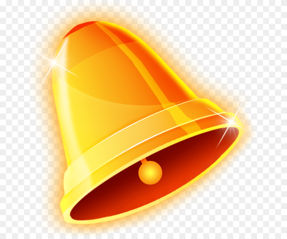 Download Christmas Golden Bell Image For Free Subscribe And Bell Icon, Lighting, Clothing, Hardhat, Helmet Png