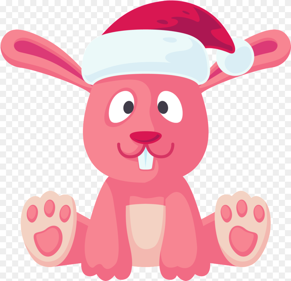 Christmas Hat Bunny Transparent Portable Portable Network Graphics, Face, Head, Person, Nature Free Png Download