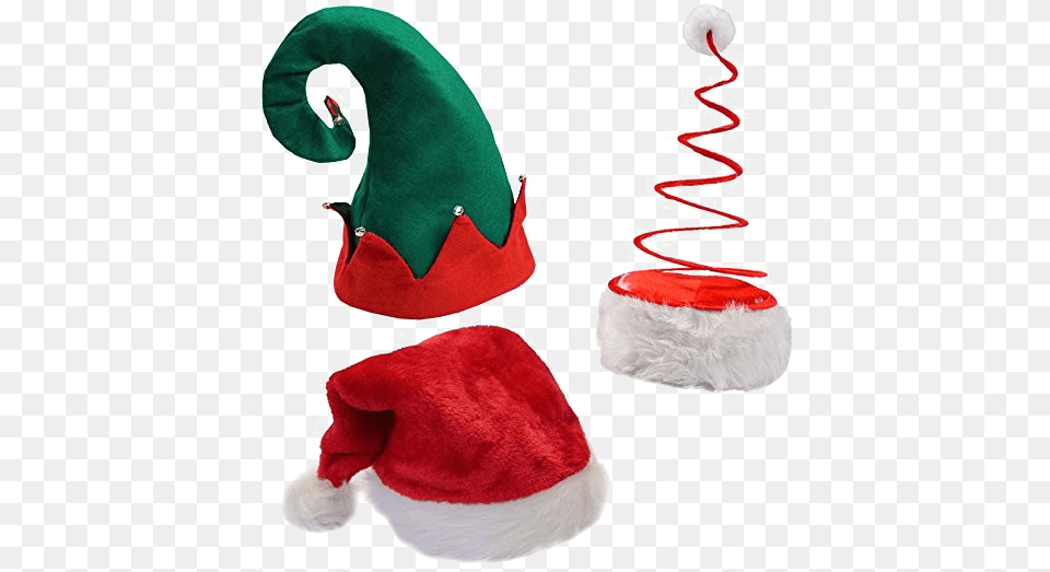 Download Christmas Hat Sombreros Divertidos, Clothing, Toy, Shoe, Plush Png Image