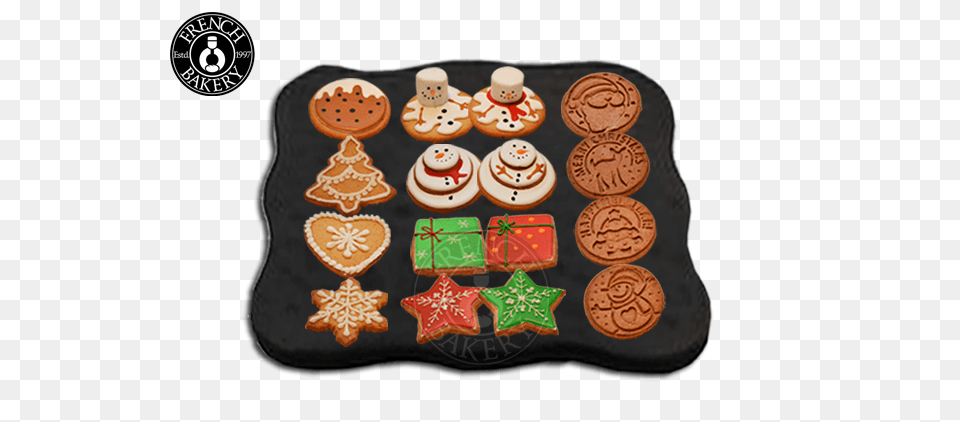 Download Christmas New Cookies Christmas Cookie Royal Icing, Birthday Cake, Cake, Cream, Dessert Png