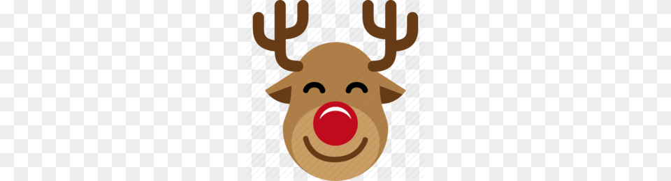 Christmas Reindeer Clipart Reindeer Santa Claus Clip Art, Terrier, Animal, Pet, Canine Free Png Download