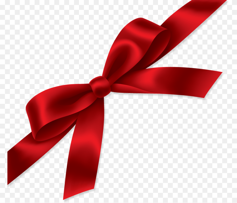Download Christmas Ribbon Hd Red Gift Ribbon, Accessories, Formal Wear, Tie, Knot Png