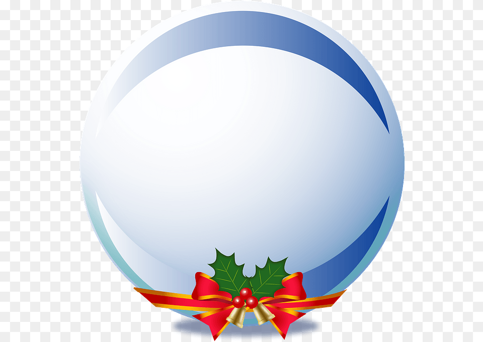 Download Christmas Snow Globe Clipart Sphere, Leaf, Plant Free Png