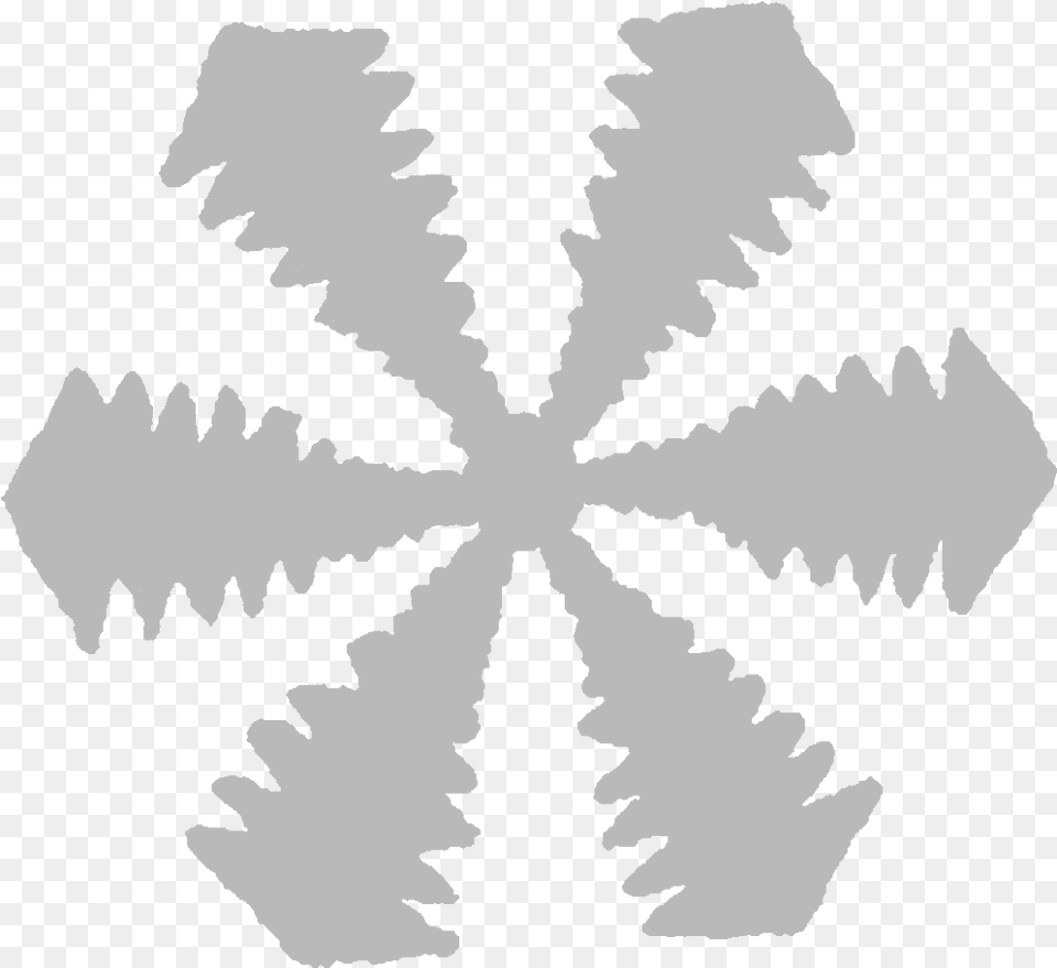 Christmas Snowflake Clipart Clip Art, Stencil, Outdoors, Leaf, Nature Free Png Download