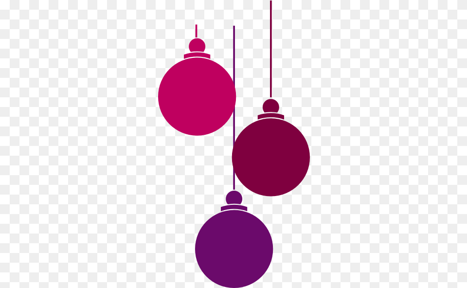 Download Christmas Tree Lights Clipart Fun For Purple Christmas Ornament Clipart, Light Fixture, Lighting, Lamp Free Png