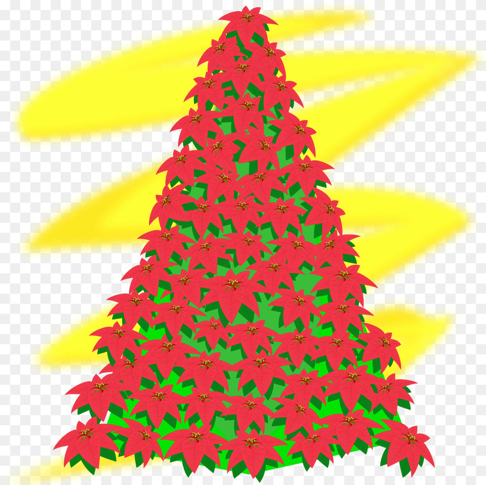 Download Christmas Tree Vector Art Red Christmas Tree Clipart, Christmas Decorations, Festival, Plant, Christmas Tree Free Transparent Png