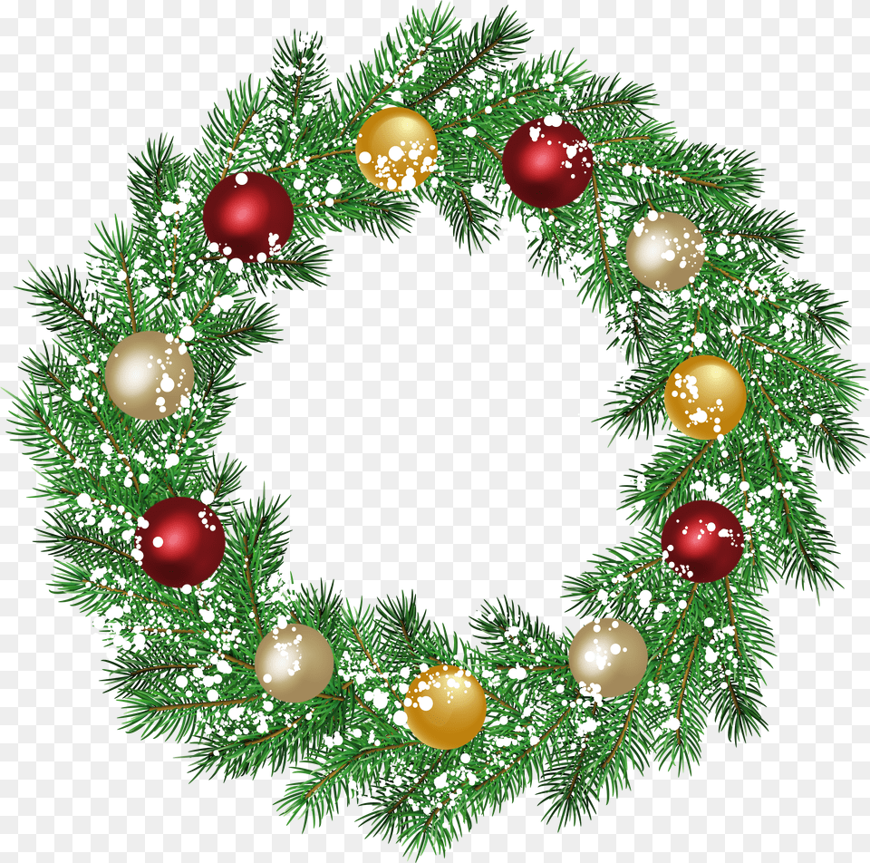 Download Christmas Wreath Clip Art Clip Art Png