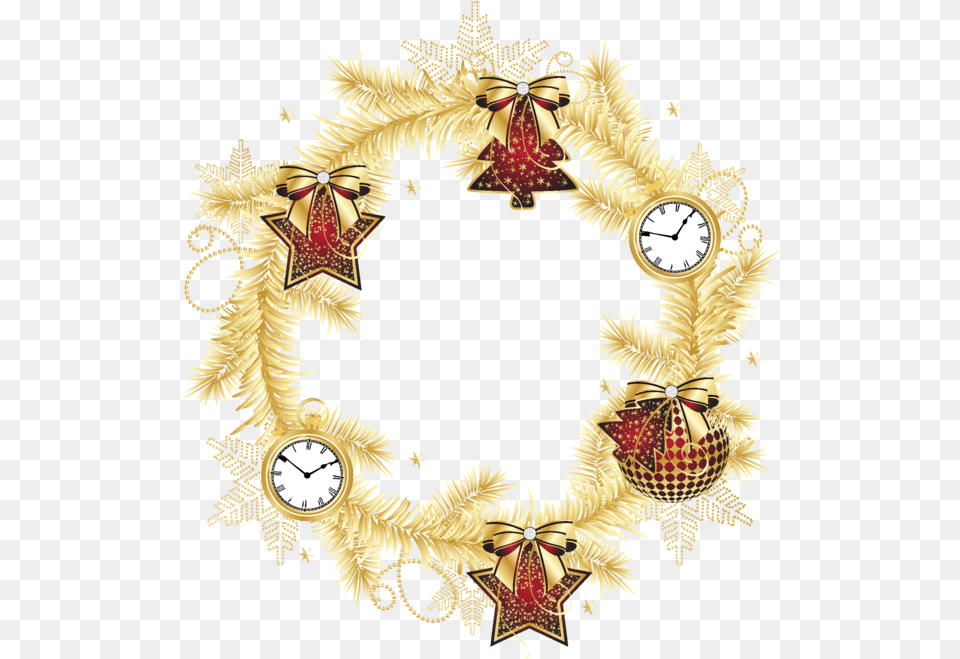 Download Christmas Wreath New Year Fir Pine Family For Decorative Png