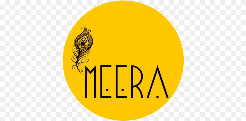 Download Circle Logo Meera With No Background Meera Word, Disk, Animal, Bird Png