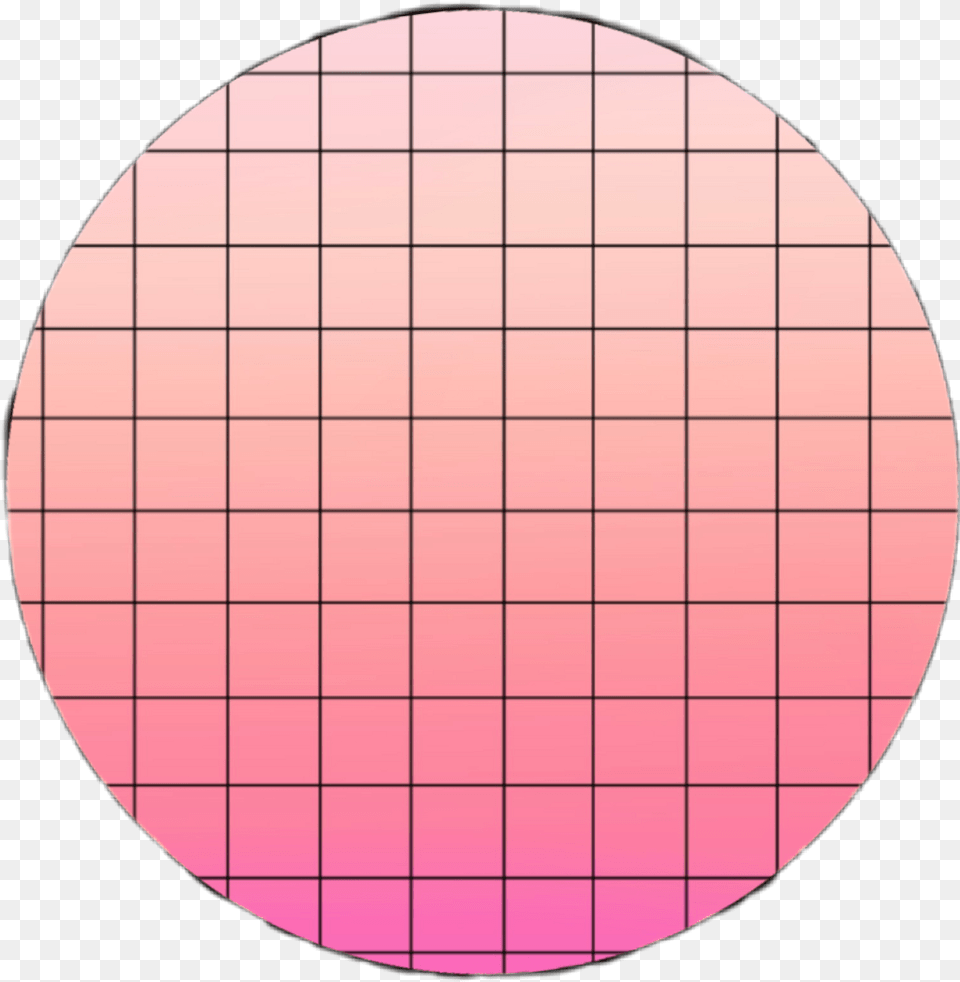 Download Circle Pink Square Grid Ombre Circle, Sphere, Face, Head, Person Png