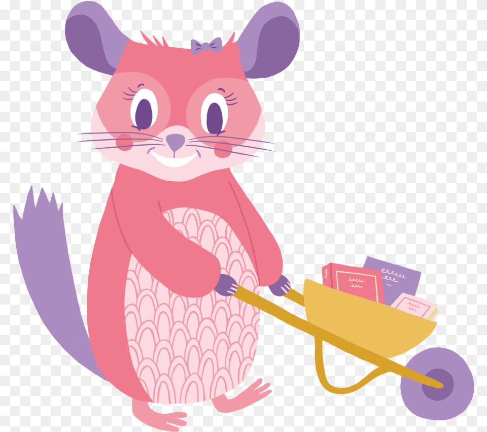 Download Clara The Chinchilla With No Background Cartoon Free Png