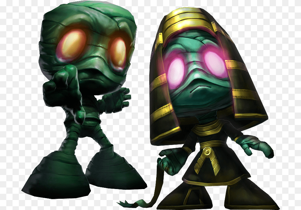 Download Classic Amumu And Pharao Skin Image For Amumu Skin, Alien, Person, Adult, Male Free Png