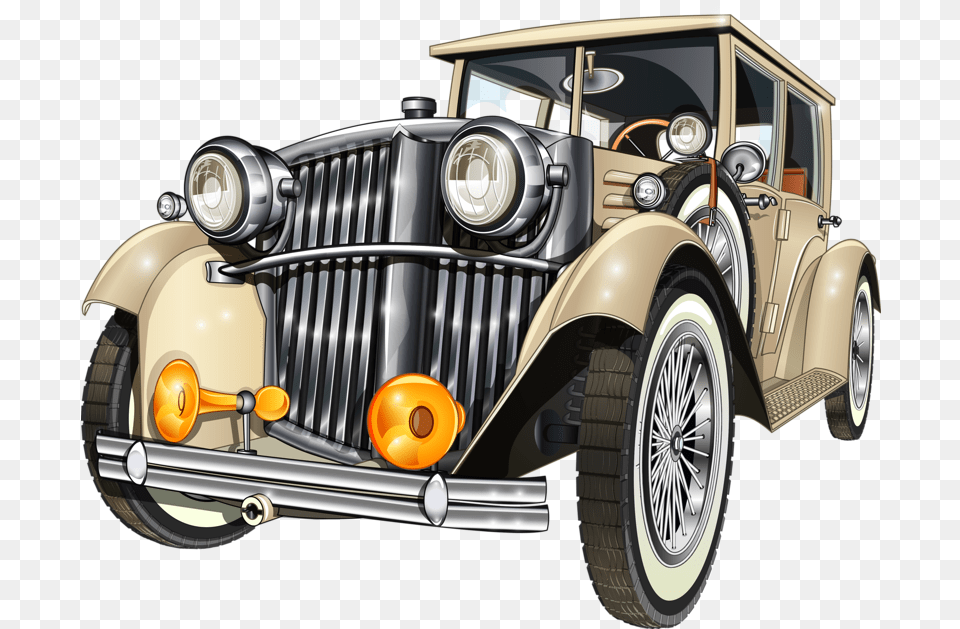 Classic Cars Classic Car Painting, Transportation, Vehicle, Hot Rod, Antique Car Free Png Download