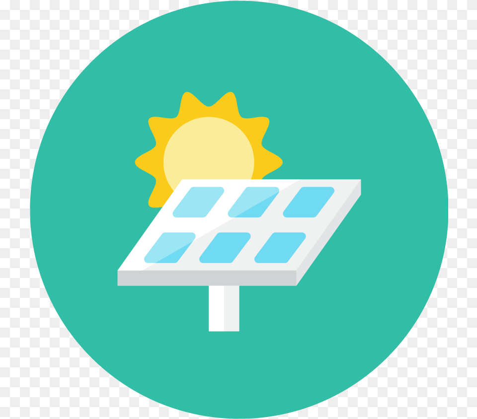 Download Clean Energy Activity In Classroom Icon Image Solar Energy Solar Panels Clipart, Light, Outdoors, Nature, Disk Free Transparent Png