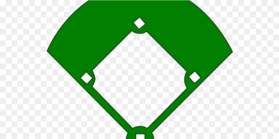 Download Clip Art Baseball Field Baseball Diamond Clip Art, Green, Recycling Symbol, Symbol Free Png