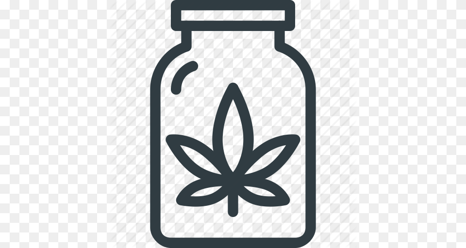 Download Clip Art Clipart Cannabis Art Art Text Font Line, Jar, Bottle, Gate Free Png