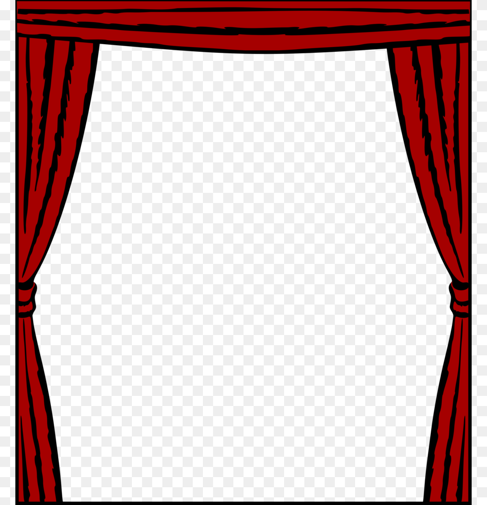 Clip Art Clipart Window Blinds Shades Theater Drapes, Stage, Curtain, Indoors, Electronics Free Png Download